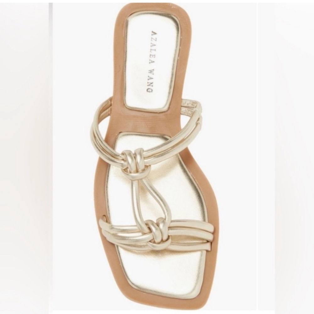 Azalea Wang Women's Cream Sandals